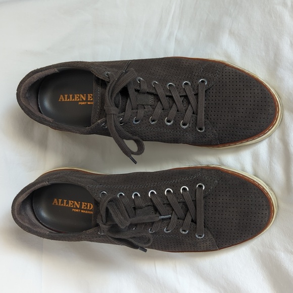 Allen Edmonds Other - ALLEN EDMONDS Porter City Derby Sneaker Mens 9 D Brown Suede
